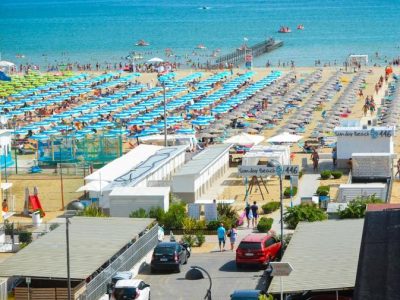 Foto spiaggai hotel sanremo rimini